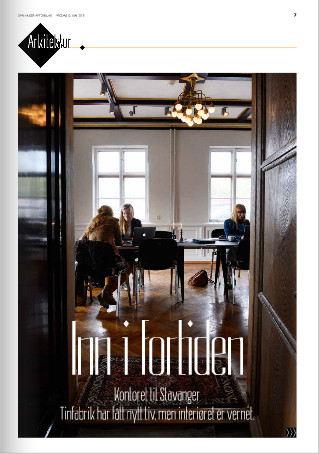 Stavanger Tinfabrik – avisomtale